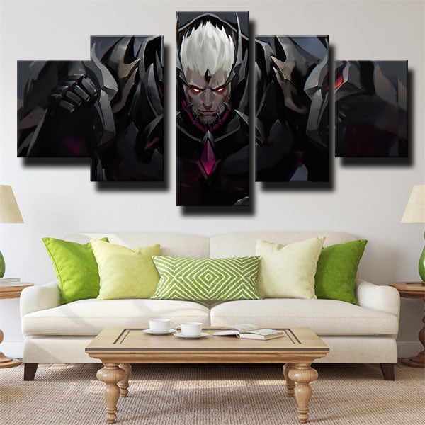 Red Eyes Darius Canvas Wall Art