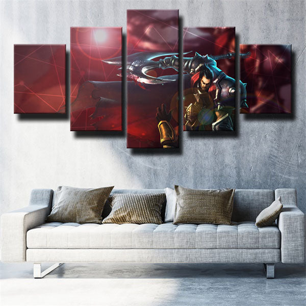 League Of Legends Darius Canvas Wall Art