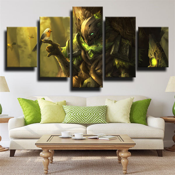 The Harbinger Of Doom Bird Canvas Wall Art