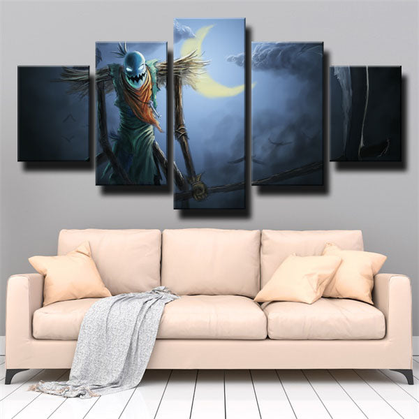 The Harbinger Of Doom Skull Canvas Wall Art