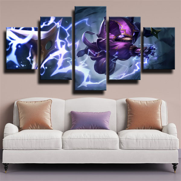 League Of Legends The Heart Of The Tempest Kennen Canvas Wall Art