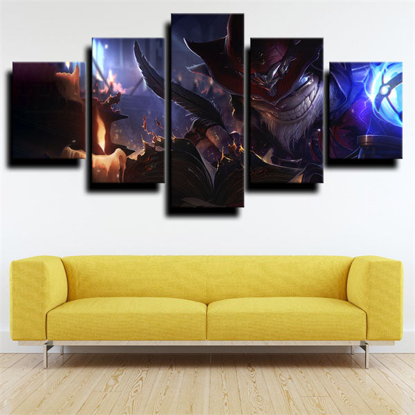 League Of Legends The Hexplosives Expert Ziggs Canvas Wall Art