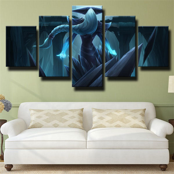 League Of Legends The Ice Witch Lissandra Canvas Wall Art