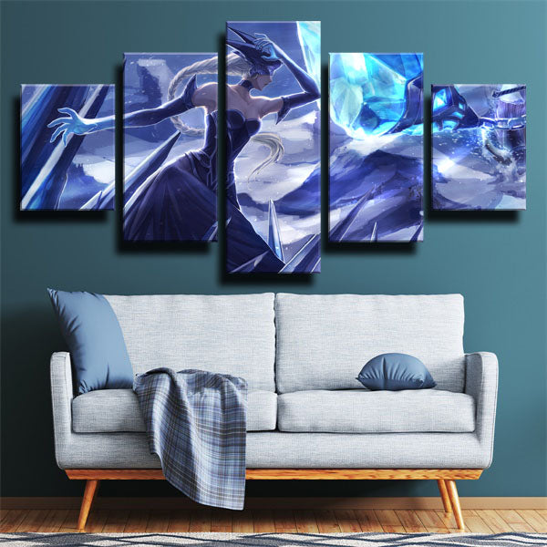 League Of Legends The Ice Witch Lissandra Canvas Wall Art