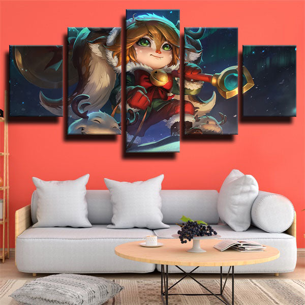 League Of Legends The Iron Ambassador Poppy Canvas Wall Art