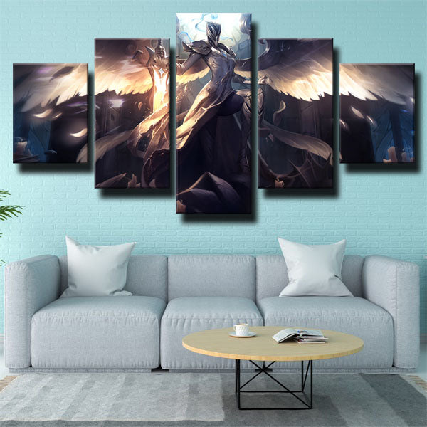 League Of Legends The Judicator Kayle Canvas Wall Art