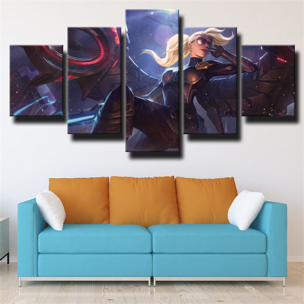 League Of Legends The Judicator Kayle Canvas Wall Art
