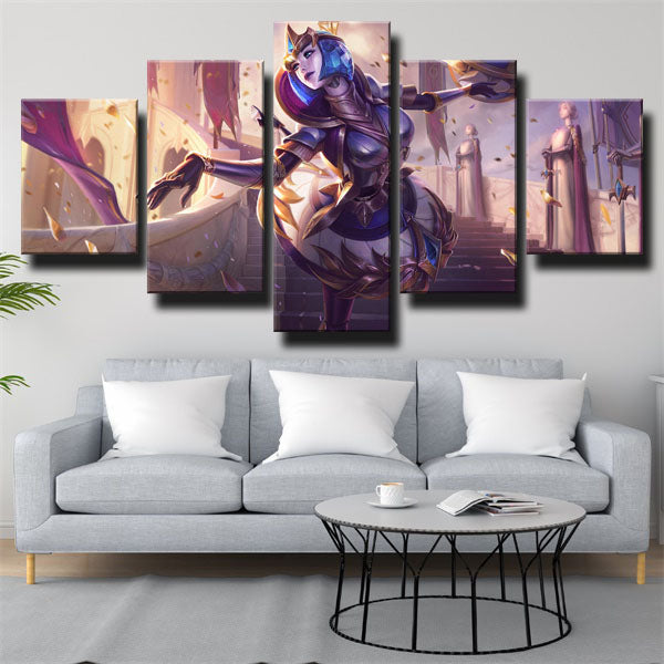 League Of Legends The Lady Of Clockwork Orianna Canvas Wall Art