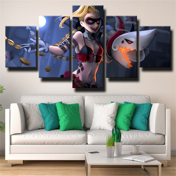 League Of Legends The Loose Cannon Jinx Canvas Wall Art