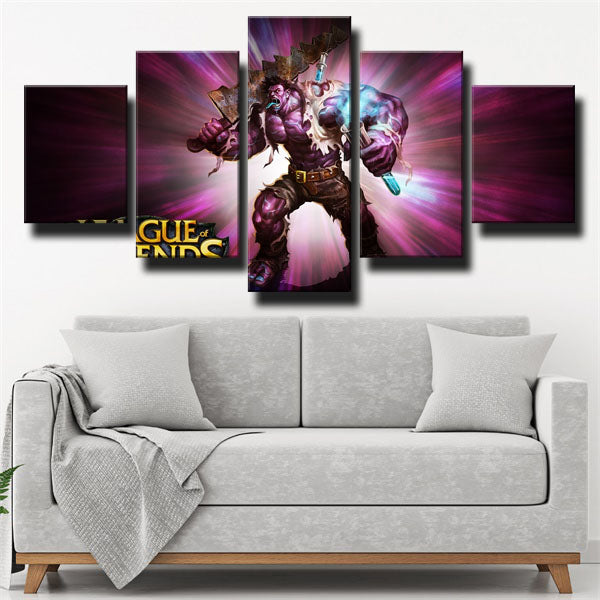 Poster Dr. Mundo Canvas Wall Art