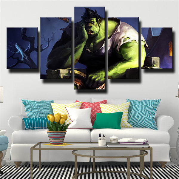 Dr. Mundo In Dark Canvas Wall Art