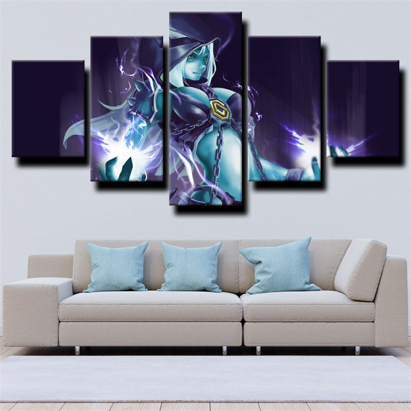 League Of Legends The Magus Ascendant Xerath Canvas Wall Art