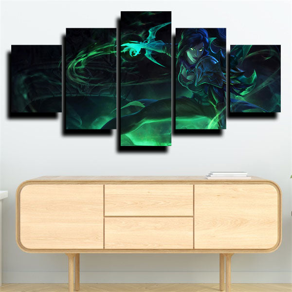 League Of Legends The Night Hunter Vayne Canvas Wall Art