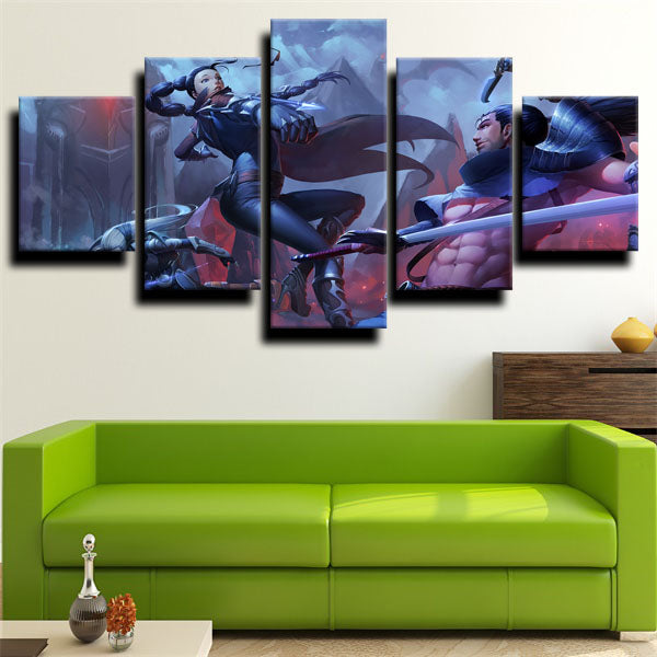 League Of Legends The Night Hunter Vayne Canvas Wall Art