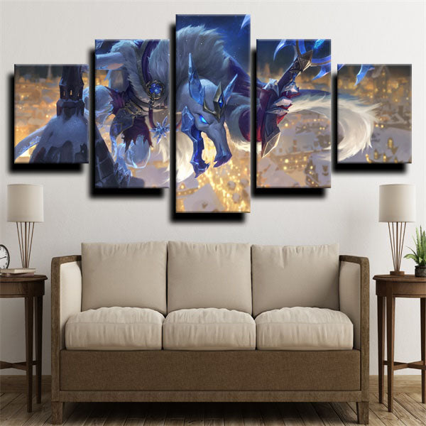 League Of Legends The Plague Rat Twitch Canvas Wall Art