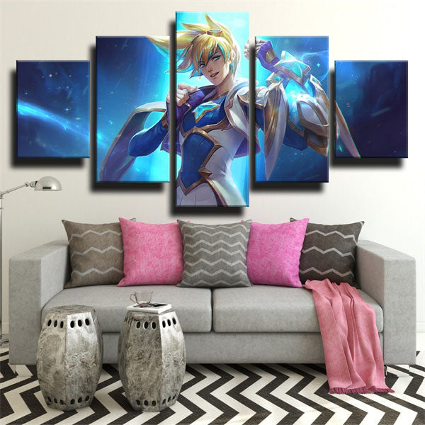 The Prodigal Explorer Ezreal Powerful Canvas Wall Art The Prodigal Explorer Ezreal Powerful Canvas Wall Art