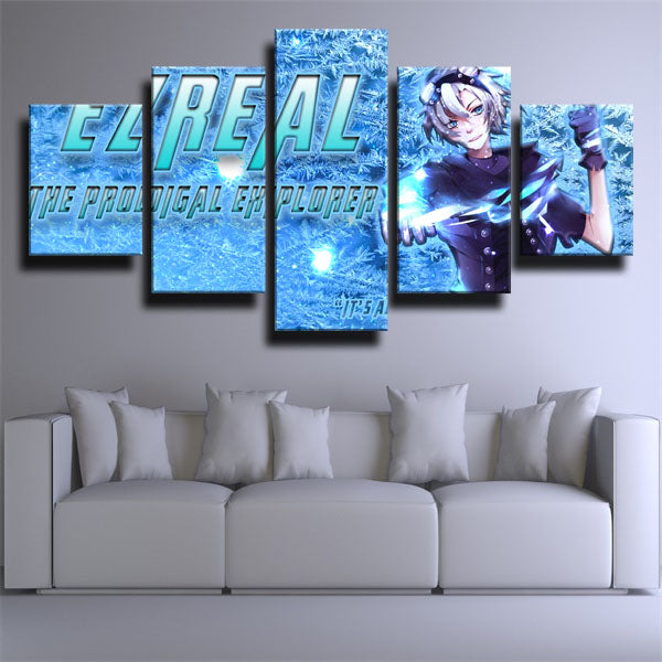 The Prodigal Explorer Ezreal Poster Canvas Wall Art