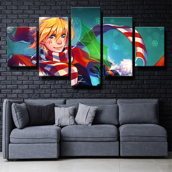 The Prodigal Explorer Ezreal Snow Canvas Wall Art The Prodigal Explorer Ezreal Snow Canvas Wall Art