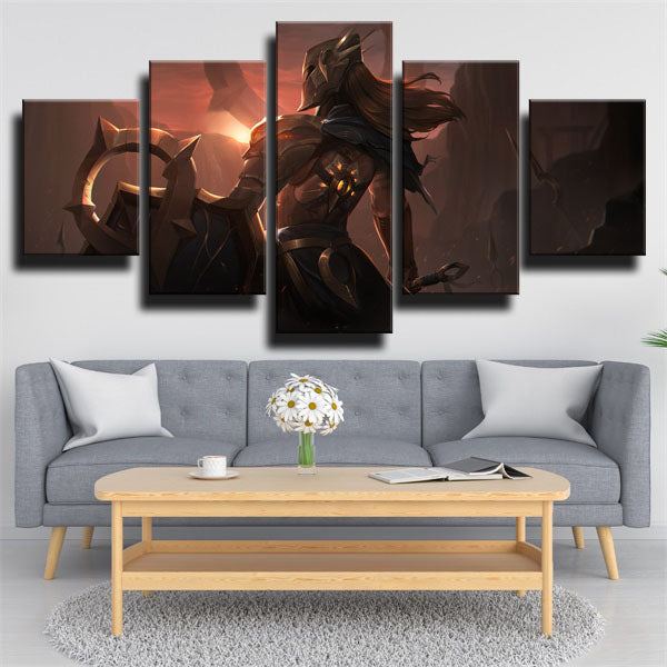 League Of Legends The Radiant Dawn Leona Canvas Wall Art