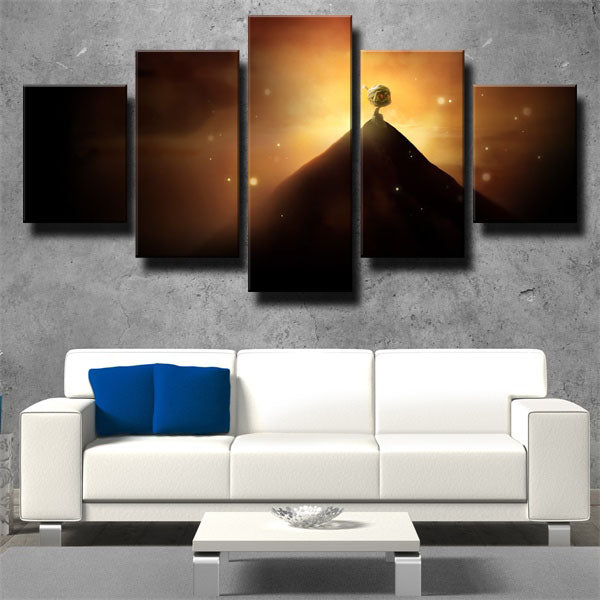 The Sad Mummy Amumu On Peak Canvas Wall Art