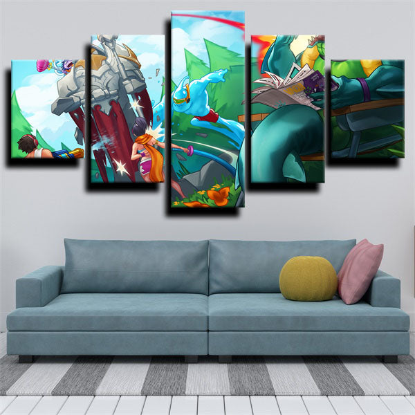 League Of Legends The Secret Weapon Zac Canvas Wall Art