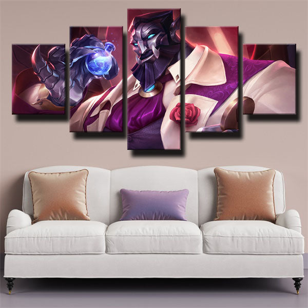 The Sentinel’S Sorrow Galio Toxic Canvas Wall Art