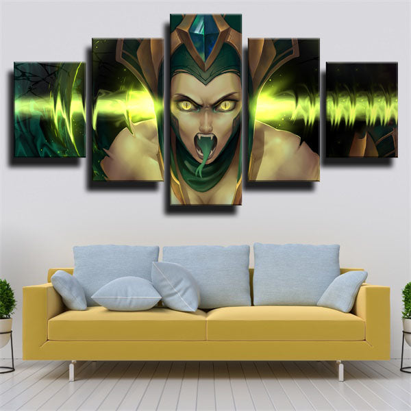 Cassiopeia Angry Canvas Wall Art