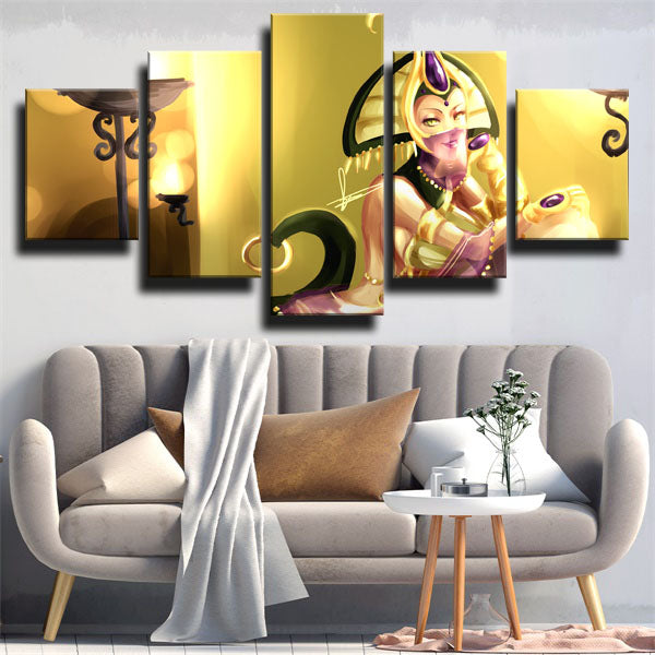 Cassiopeia In Wealth Canvas Wall Art