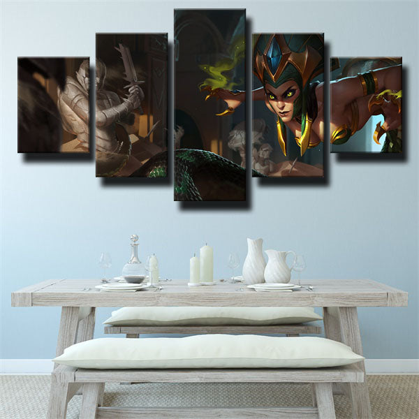 Cassiopeia Witch Canvas Wall Art