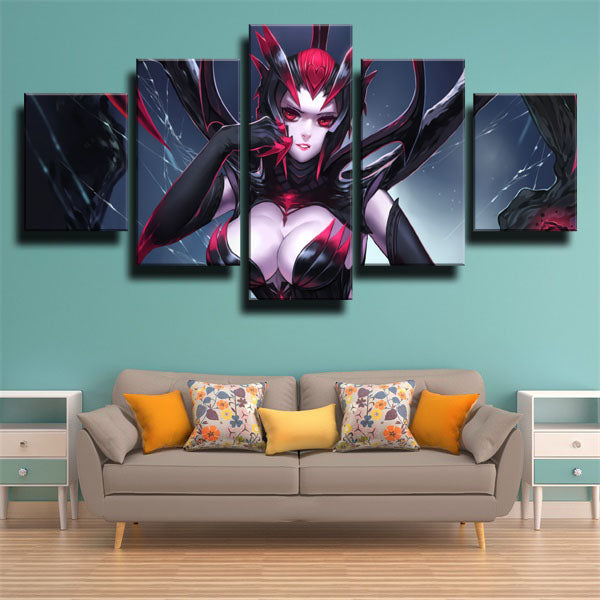 League Of Legends The Spider Queen Elise Sexy Canvas Wall Art