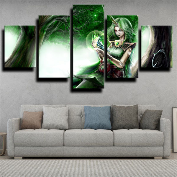League Of Legends The Starchild Soraka Canvas Wall Art