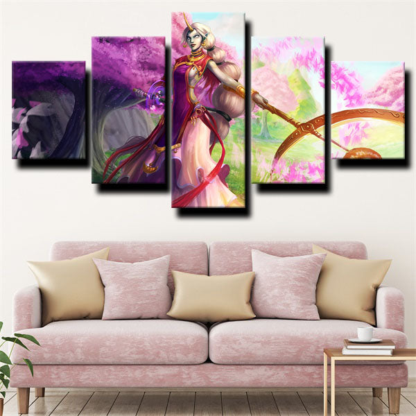League Of Legends The Starchild Soraka Canvas Wall Art