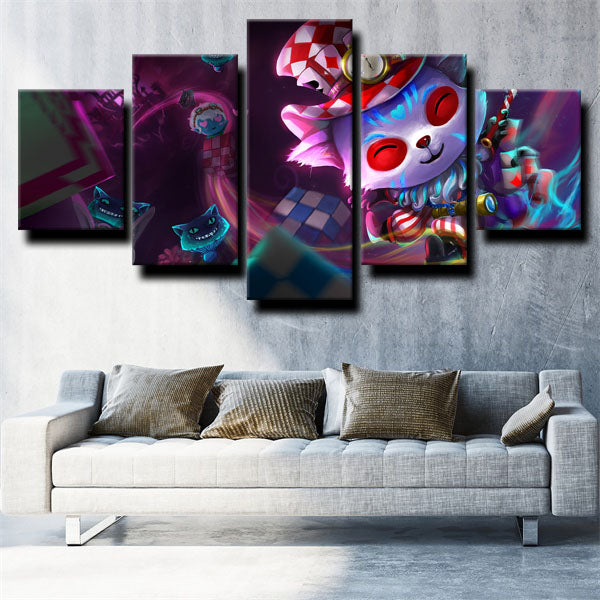 League Of Legends The Swift Scout Teemo Canvas Wall Art