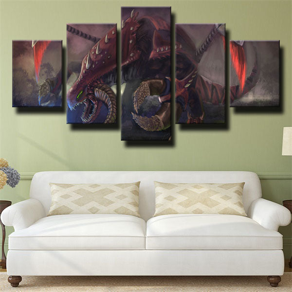League Of Legends Riot Cho’Gath Canvas Wall Art