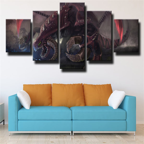 Cho’Gath With Big Pincers Canvas Wall Art