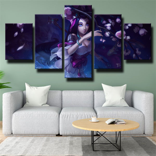League Of Legends The Tidecaller Nami Canvas Wall Art
