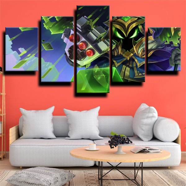 League Of Legends The Tiny Master Of Evil Veigar Canvas Wall Art