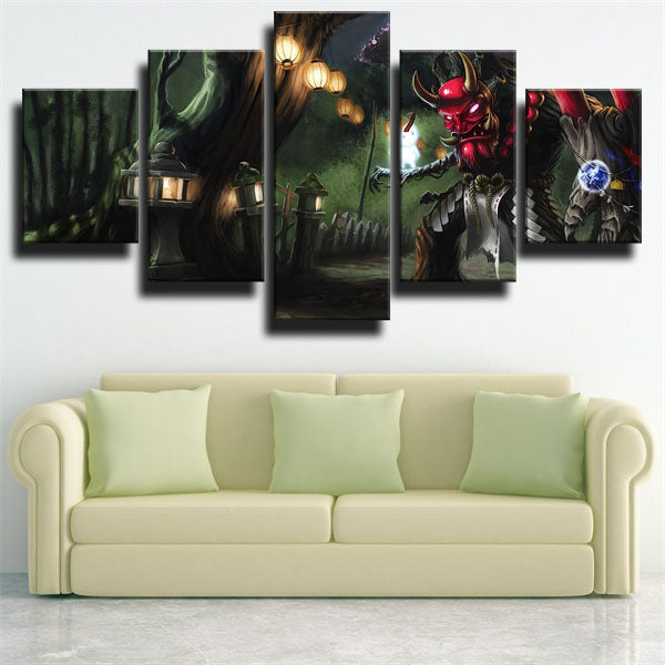 League Of Legends The Twisted Treant Maokai Canvas Wall Art