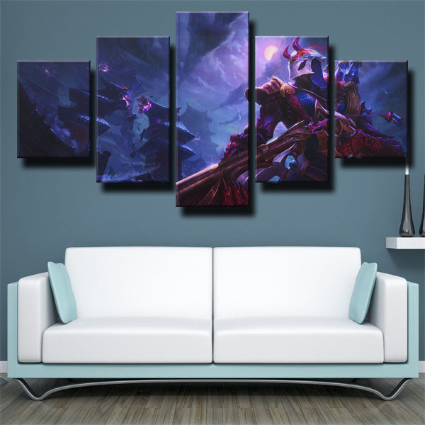 League Of Legends The Virtuoso Jhin Canvas Wall Art