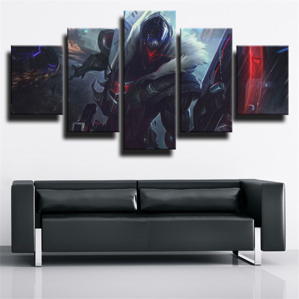 League Of Legends The Virtuoso Jhin Canvas Wall Art