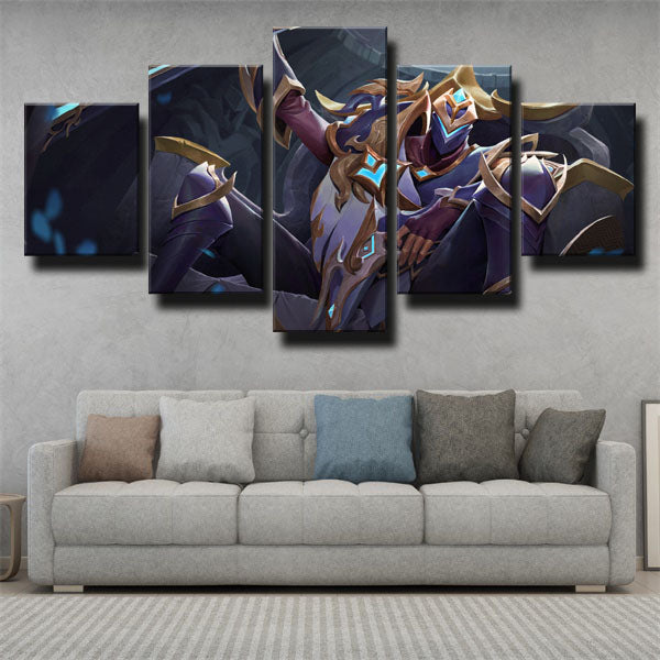 League Of Legends The Virtuoso Jhin Canvas Wall Art