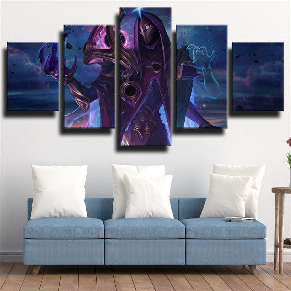 League Of Legends The Virtuoso Jhin Canvas Wall Art