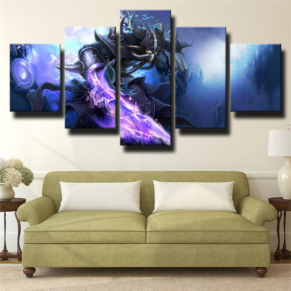 League Of Legends The Void Walker Kassadin Canvas Wall Art