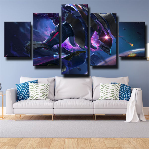 League Of Legends The Voidreaver Kha’Zix Canvas Wall Art