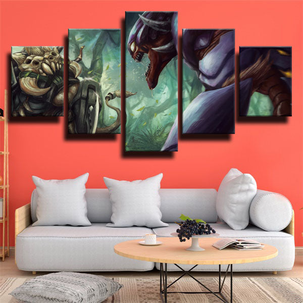 League Of Legends The Voidreaver Kha’Zix Canvas Wall Art