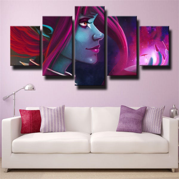 The Widowmaker Evelynn Fairy Canvas Wall Art The Widowmaker Evelynn Fairy Canvas Wall Art