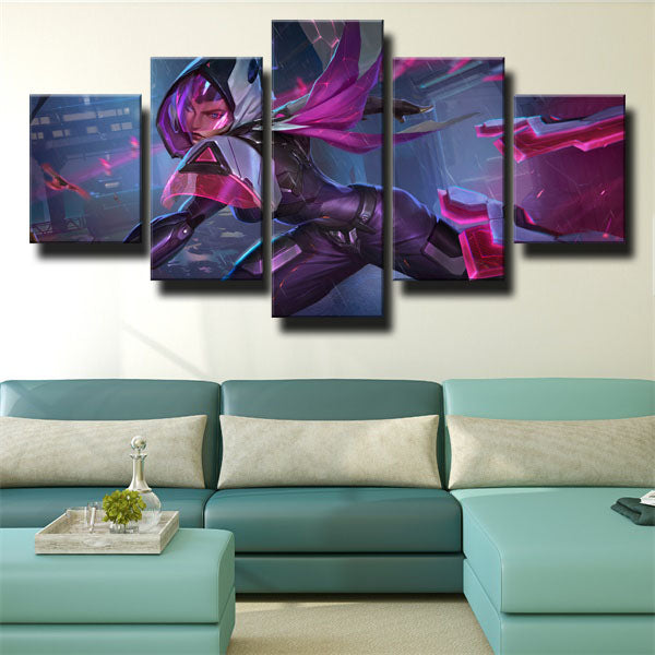 League Of Legends The Will Of The Blades Irelia Canvas Wall Art