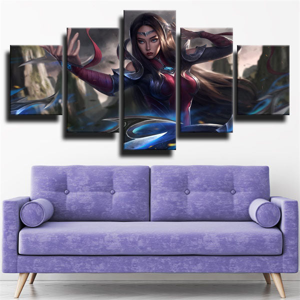 League Of Legends The Will Of The Blades Irelia Canvas Wall Art