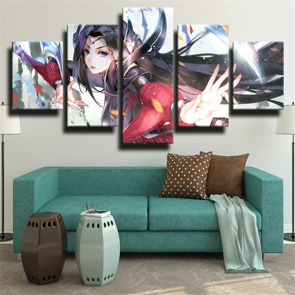 League Of Legends The Will Of The Blades Irelia Canvas Wall Art