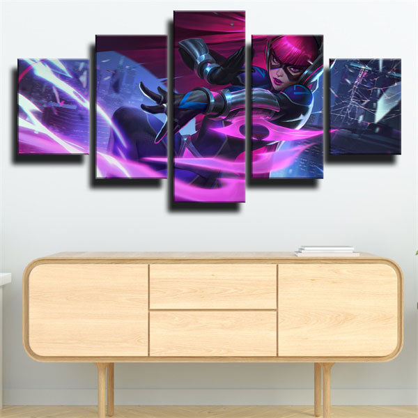 League Of Legends The Will Of The Blades Irelia Canvas Wall Art